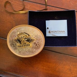 german silver belt buckle